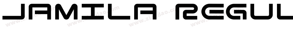 JAMILA Regular字体转换